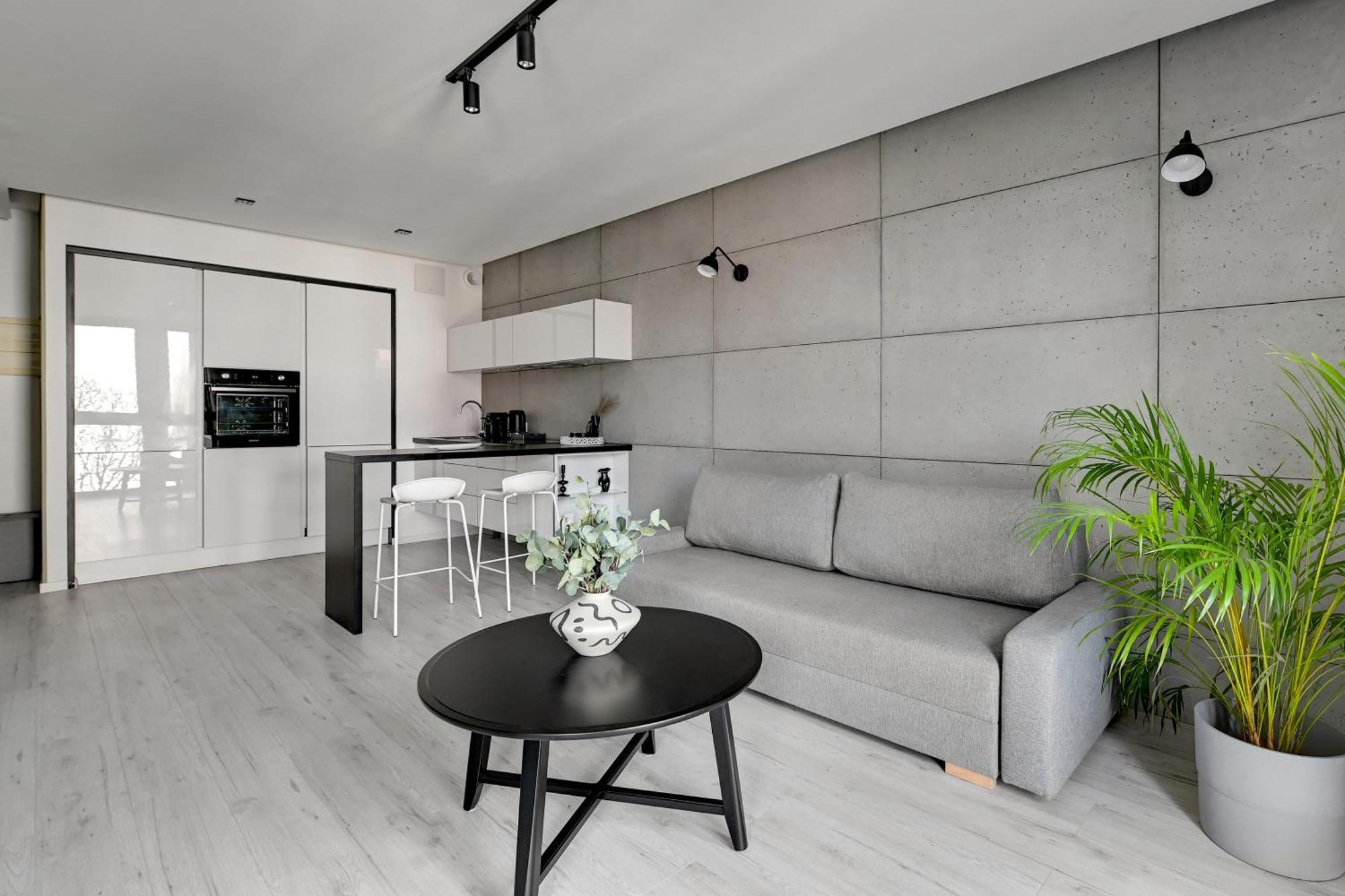 Aura Island Riverside By Downtown Apartments Gdańsk Exteriör bild