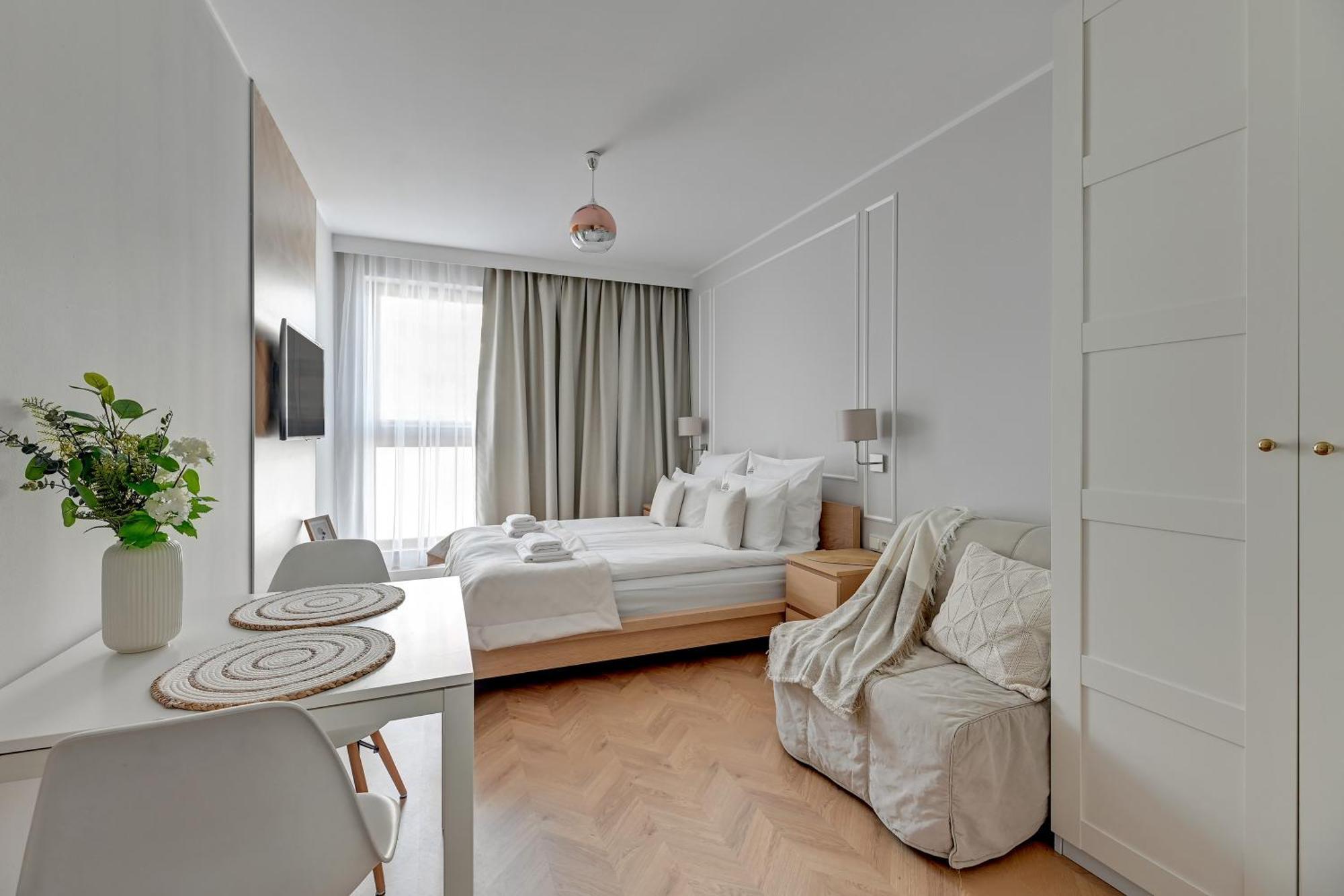 Aura Island Riverside By Downtown Apartments Gdańsk Exteriör bild