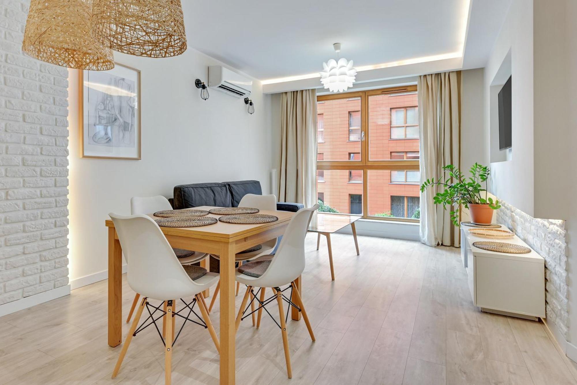 Aura Island Riverside By Downtown Apartments Gdańsk Exteriör bild