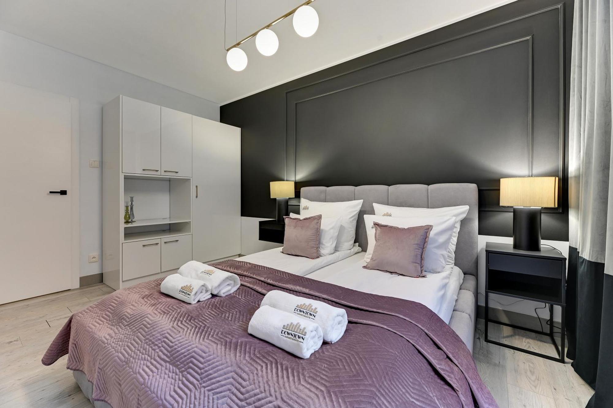 Aura Island Riverside By Downtown Apartments Gdańsk Rum bild