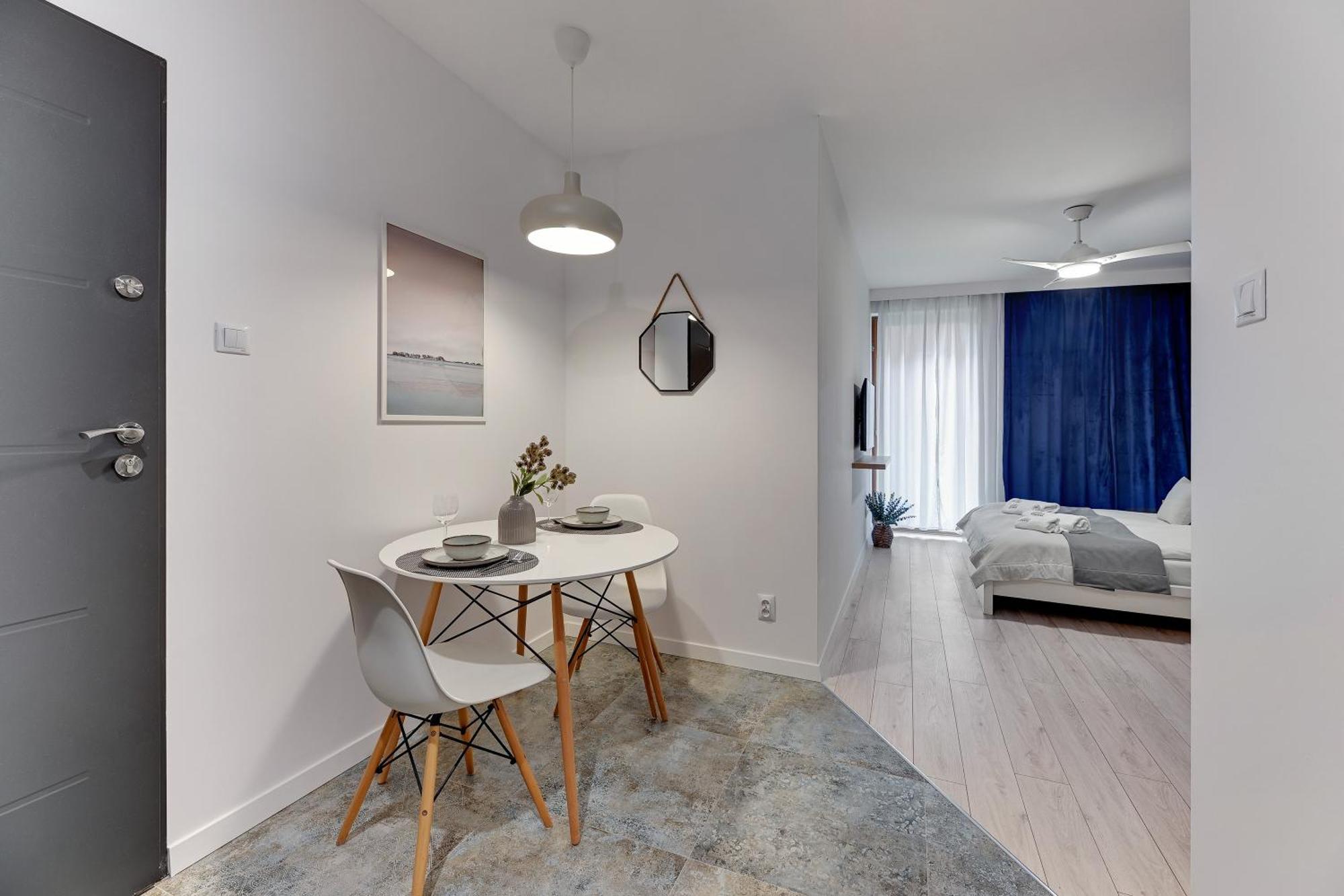 Aura Island Riverside By Downtown Apartments Gdańsk Rum bild