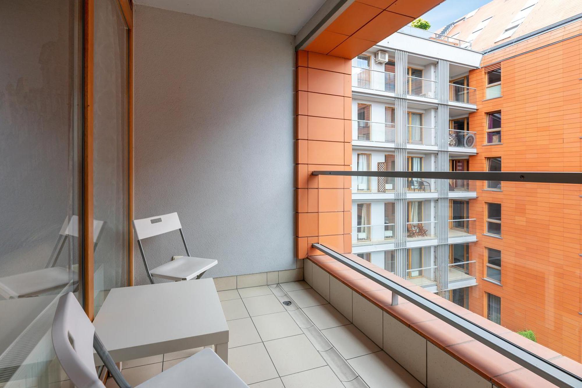 Aura Island Riverside By Downtown Apartments Gdańsk Rum bild