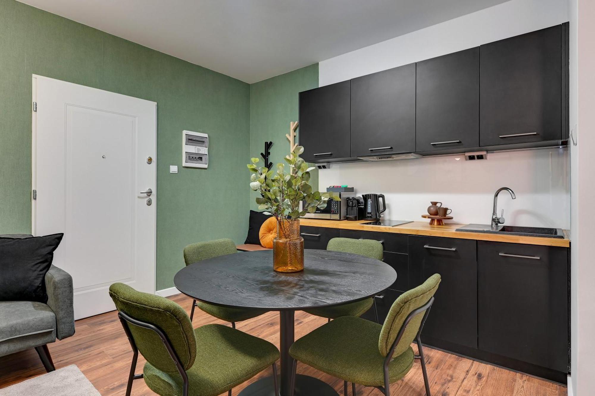 Aura Island Riverside By Downtown Apartments Gdańsk Rum bild