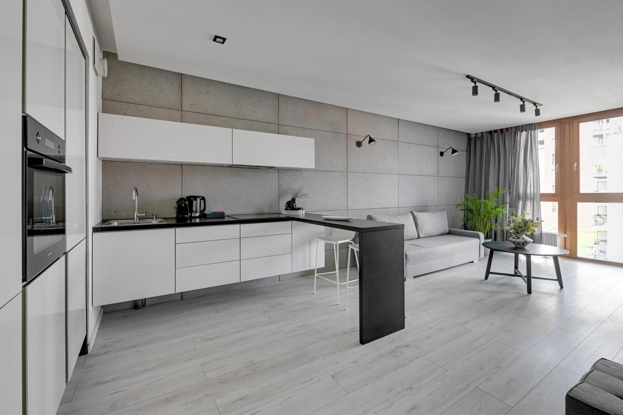 Aura Island Riverside By Downtown Apartments Gdańsk Rum bild