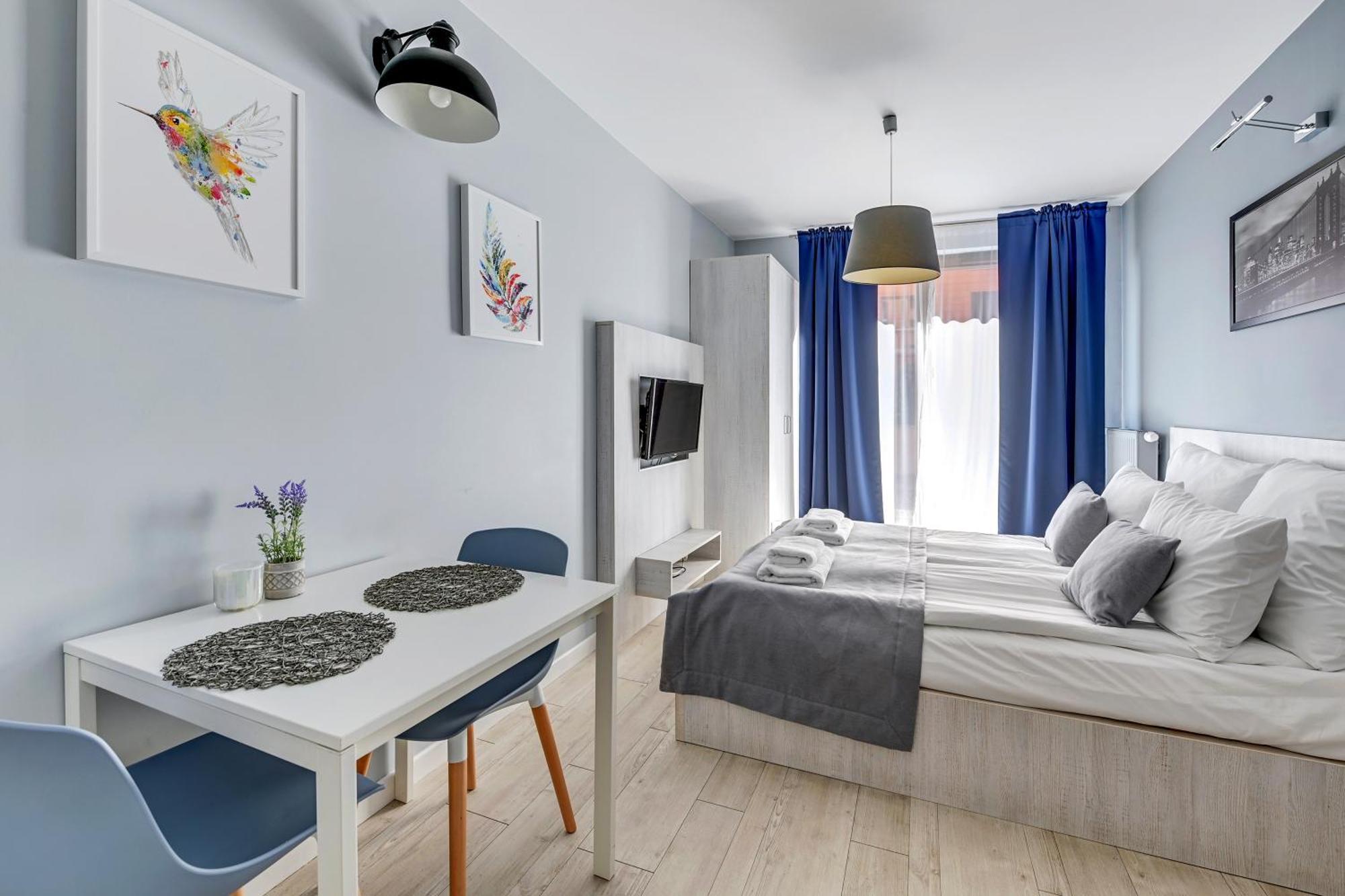 Aura Island Riverside By Downtown Apartments Gdańsk Rum bild