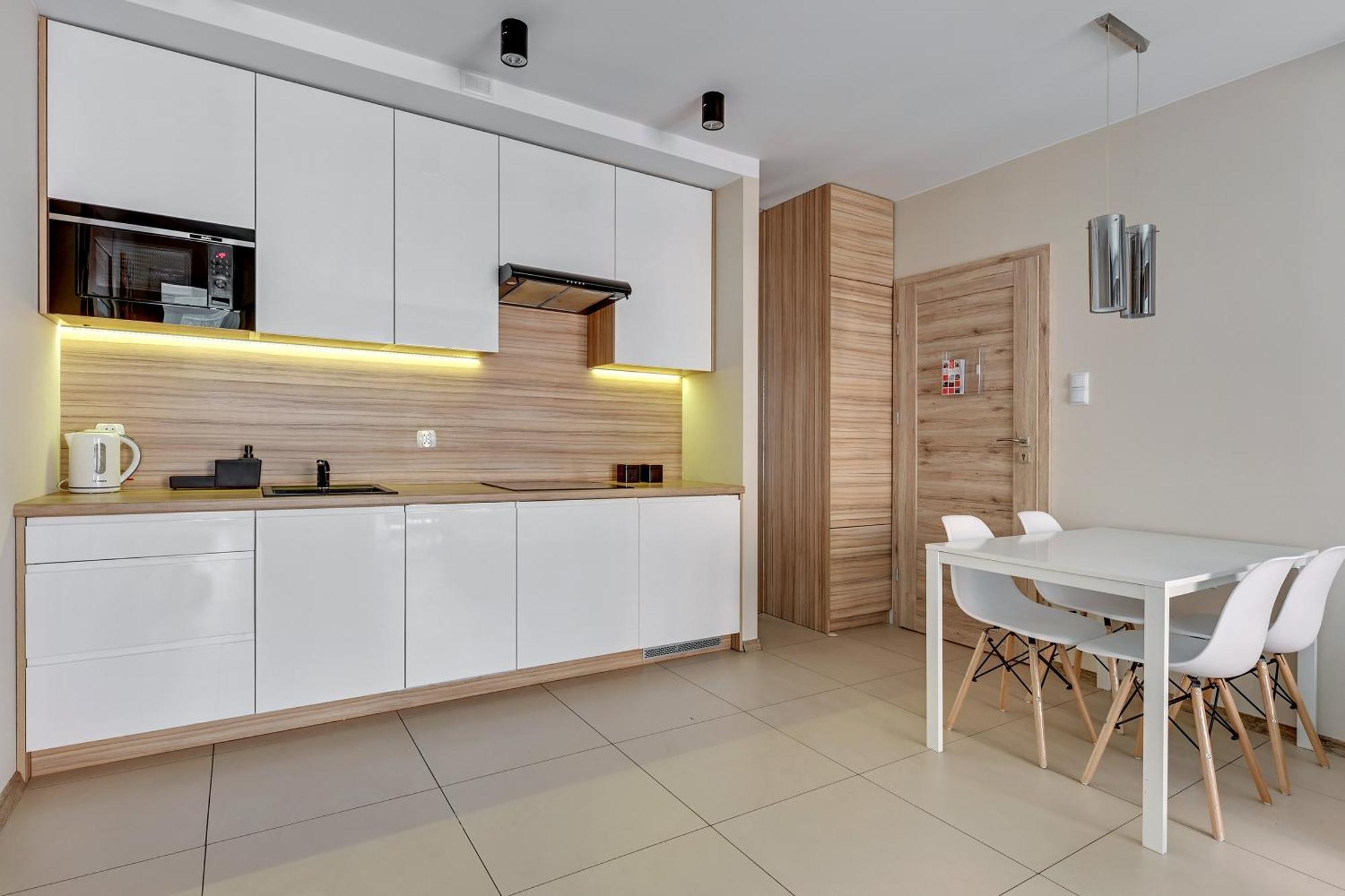 Aura Island Riverside By Downtown Apartments Gdańsk Rum bild
