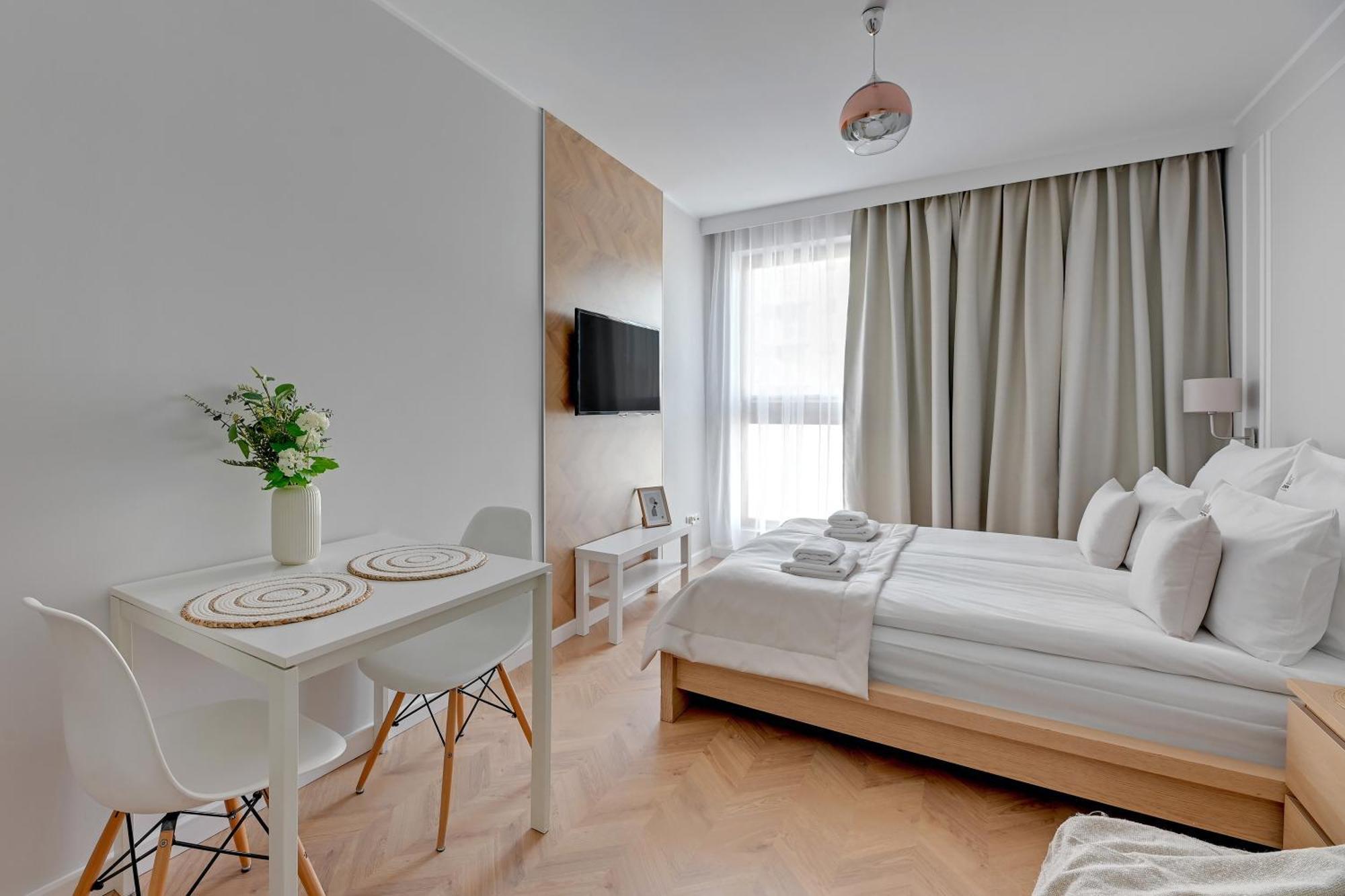 Aura Island Riverside By Downtown Apartments Gdańsk Exteriör bild