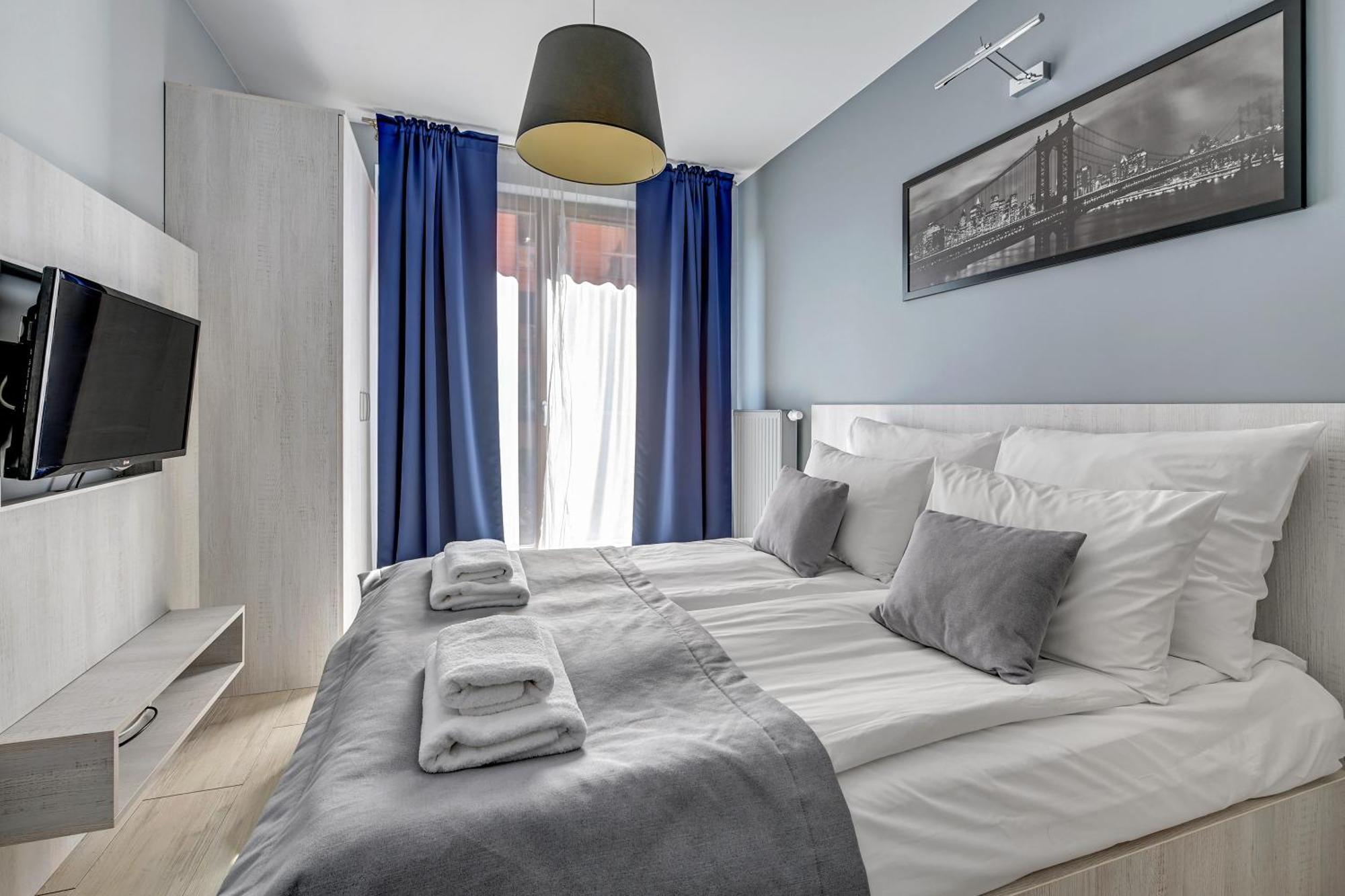 Aura Island Riverside By Downtown Apartments Gdańsk Rum bild