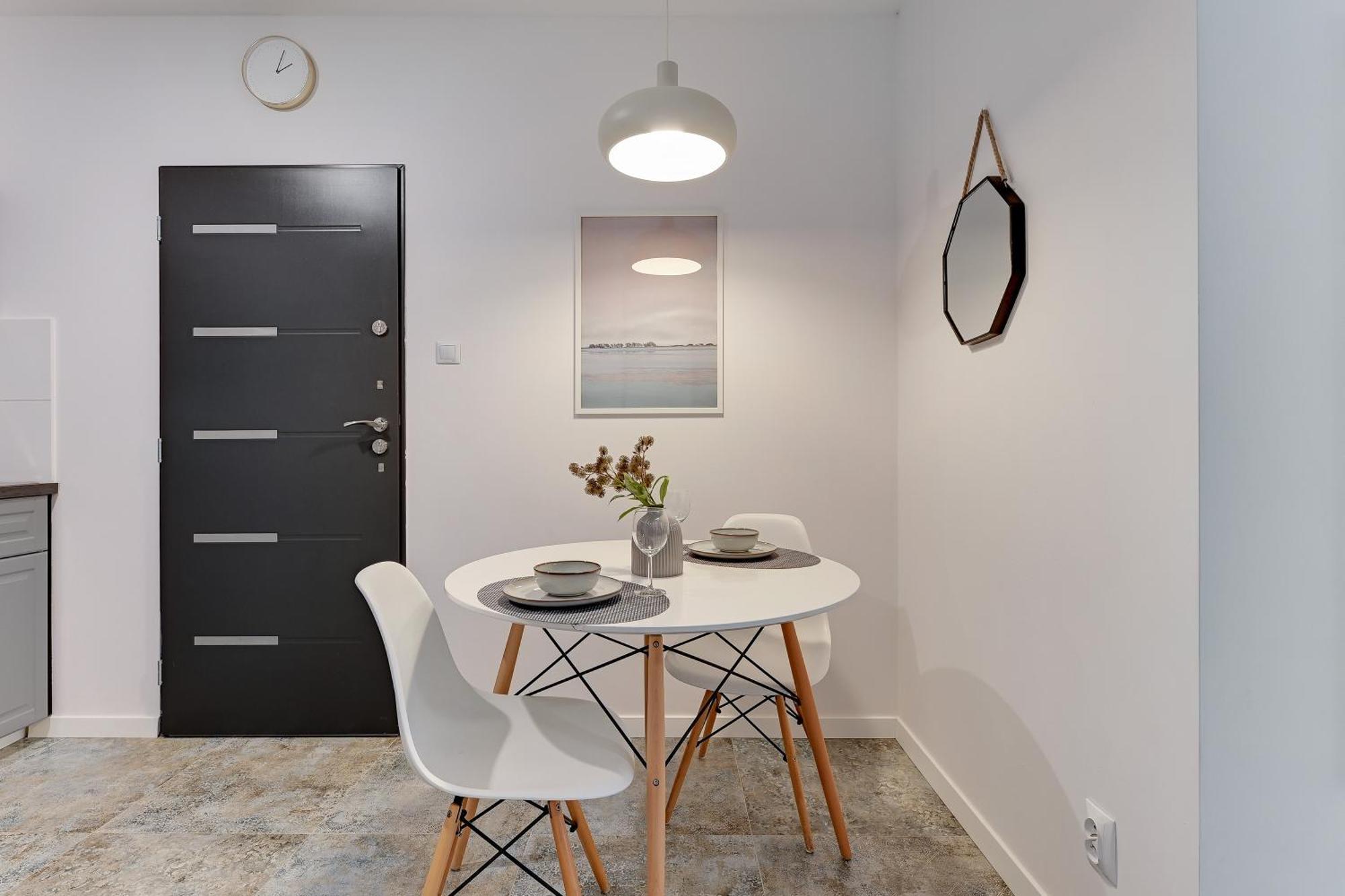 Aura Island Riverside By Downtown Apartments Gdańsk Rum bild